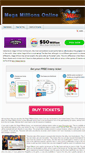 Mobile Screenshot of mega-millions-online.com
